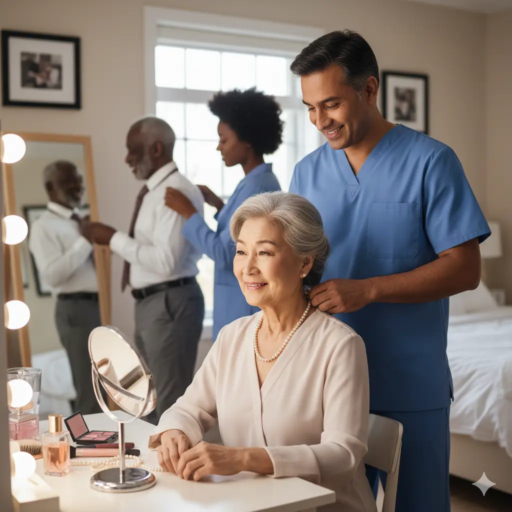 Grooming & Daily Self-Care Support image